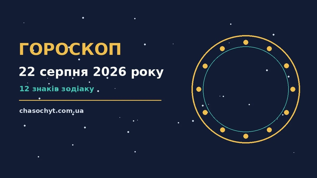 Ранковий стіл із чашкою кави, нотатником і телефоном, на екрані якого дата 22 серпня 2026 року — атмосфера спокійного планування суботи