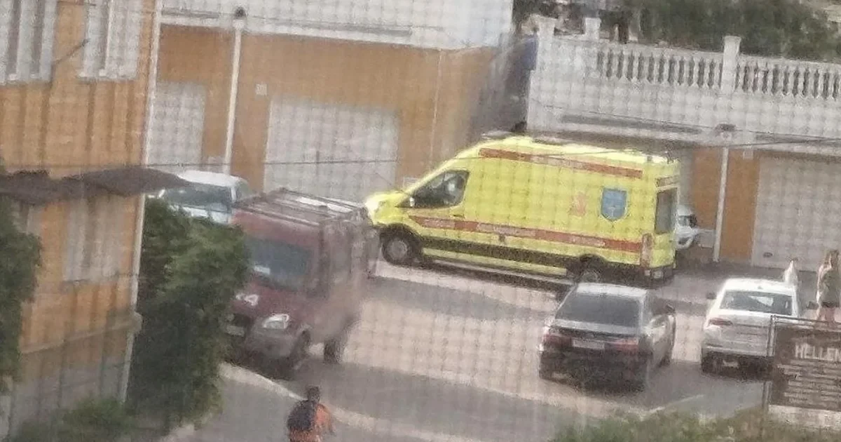 Місце вибуху в Севастополі