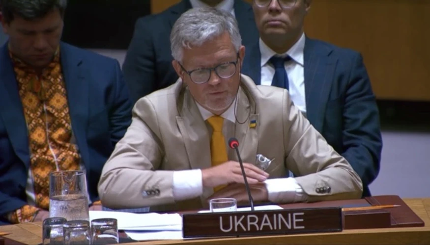 Андрій Мельник на засіданні Ради Безпеки ООН