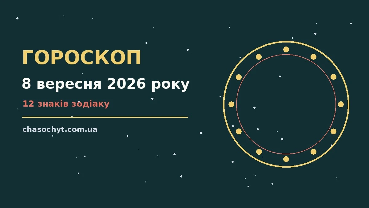 Щоденний гороскоп на 8 вересня 2026 року: нотатник, ручка та свічка на дерев'яному столі