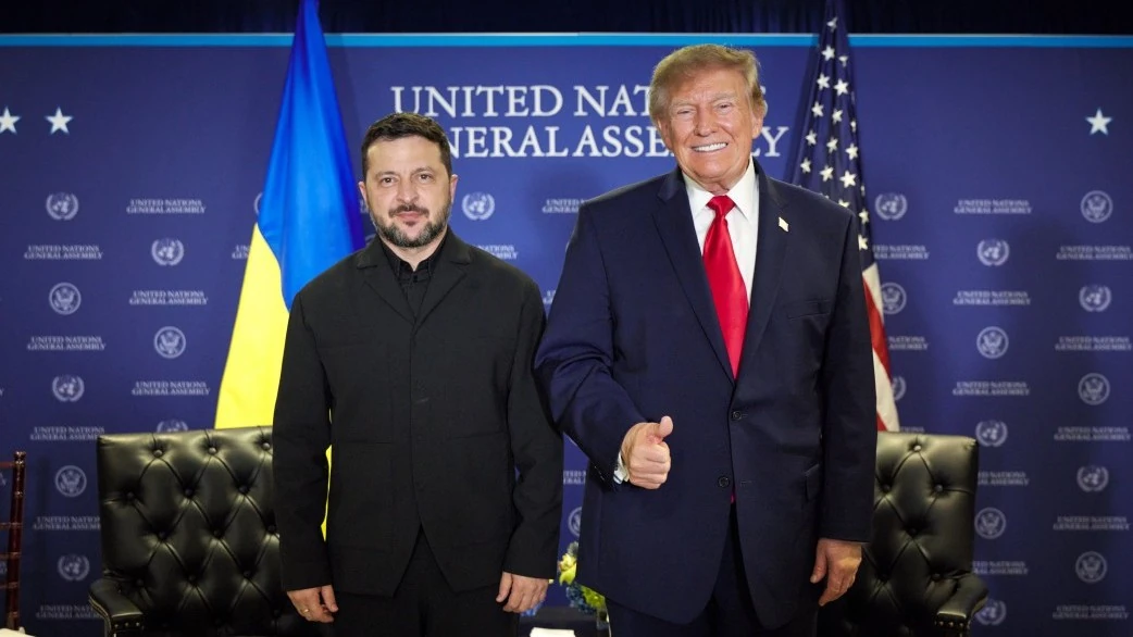Зеленський у Нью-Йорку озвучив Трампу три ключові дати щодо Китаю і війни
